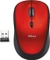Trust Yvi Wireless Mouse rot, USB Vorschaubild