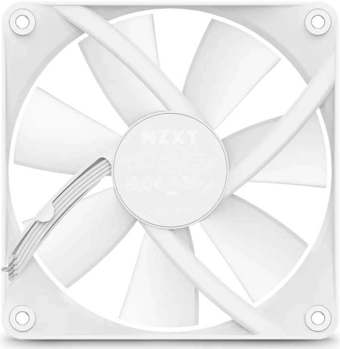NZXT F Series F120 RGB Core, Matte White, weiß, 120mm