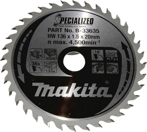 Makita Specialized Kreissägeblatt, 1er-Pack