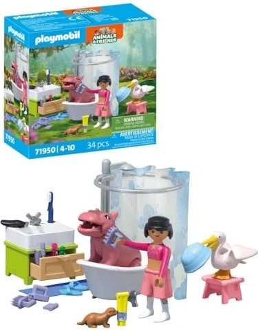 playmobil Animals & Friends Tierischer Badespaß