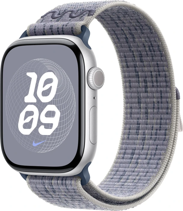 Apple Nike Sport Loop für Apple Watch 46mm grau/blau