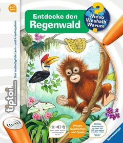 Ravensburger tiptoi Buch: Wieso? Weshalb? Warum? 19: Entdecke den Regenwald