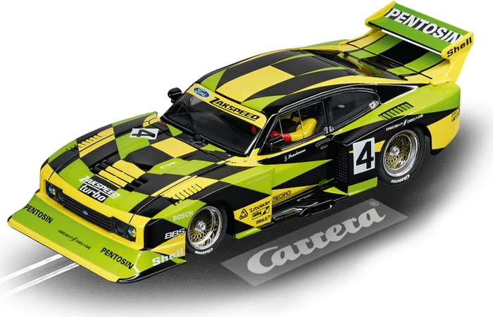 Carrera Digital 132 Ford Capri Zakspeed Turbo Jürgen Hamelmann-Team No. 4