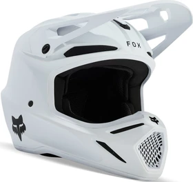 Fox Racing V3 Solid matt weiß