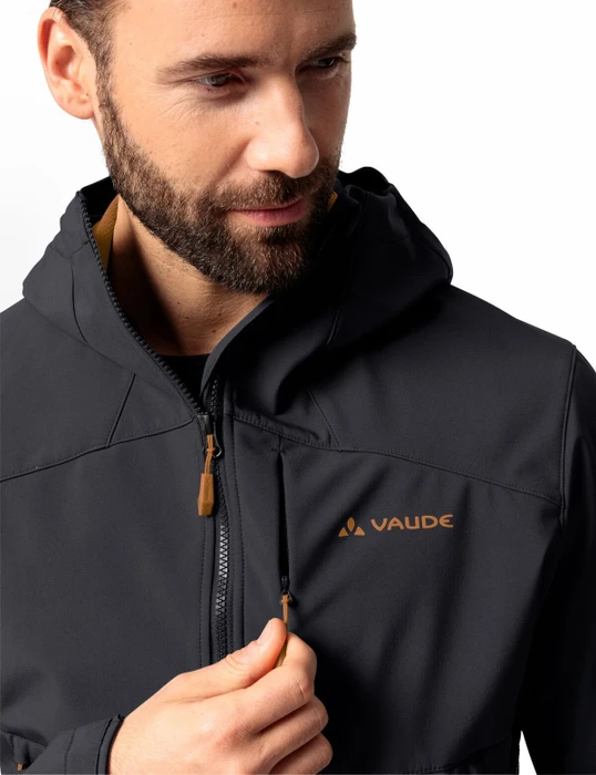 Vaude Roccia II Softshell Funktionsjacke black/silt brown (Herren)