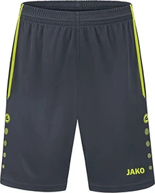 Jako Allround Trainingshose kurz anthracite/lemon (Junior)