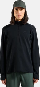 Odlo Essentials Thermal Half Zip Laufshirt langarm schwarz (Herren)