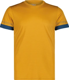 CMP Unlimitech Logo Funktionsshirt kurzarm curcuma (Herren)
