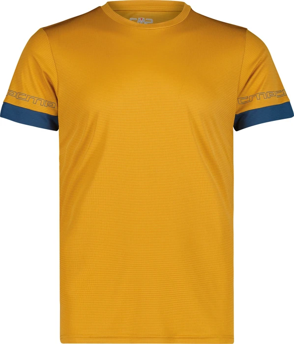 CMP Unlimitech Logo Funktionsshirt kurzarm curcuma (Herren)