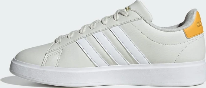 adidas Grand Court Cloudfoam Lifestyle Court Comfort orbit grey/cloud white/preloved yellow (Damen)