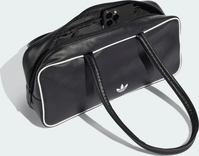 adidas Adicolor Elongated Airliner Schultertasche schwarz