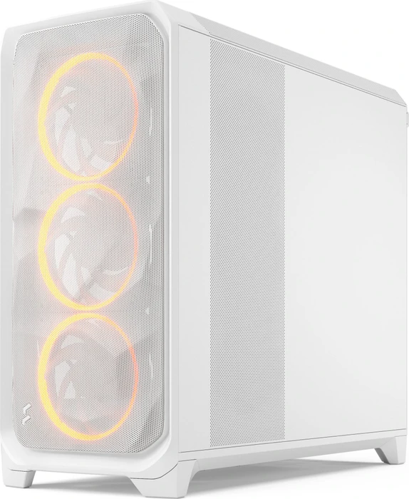 Fractal Design Meshify 3 XL RGB White TG Clear Tint, weiß, Glasfenster