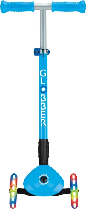 Globber Primo Foldable Lights Kickboard sky blue