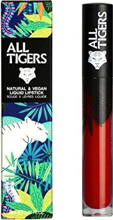 All Tigers Liquid Lipstick Nr. 887 burgundy red, 8ml