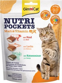 Gimborn GimCat Nutri Pockets - Sea MIX Lachs/Forelle/Shrimps, 450g (3x 150g)