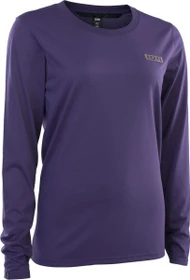 ION Bike Tee Logo DR LS Trikot langarm dark purple (Damen)