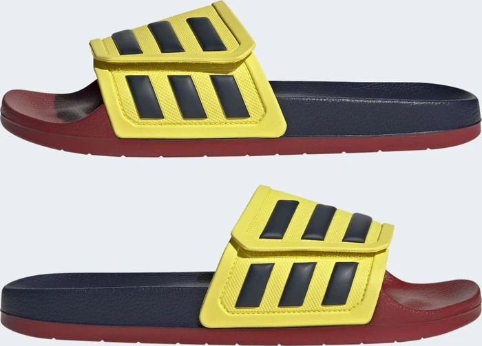 adidas TND Adilette bright yellow/collegiate navy/team power red