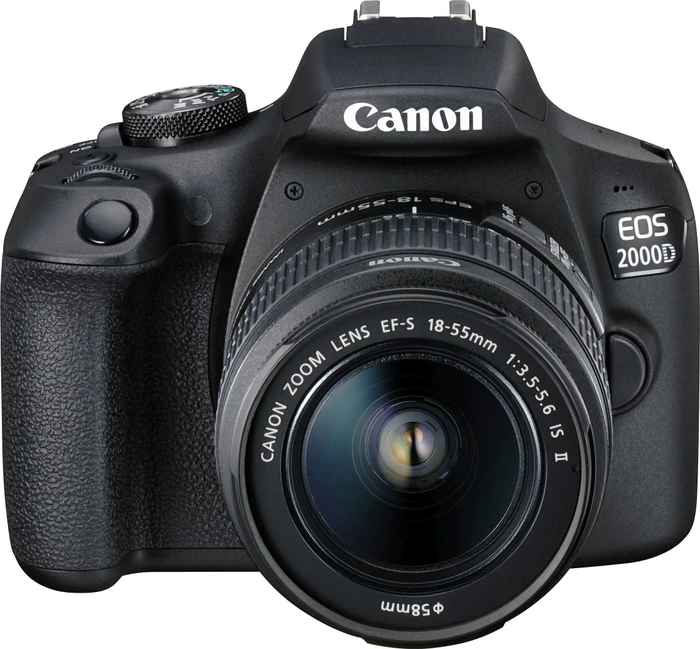 Canon EOS 2000D mit Objektiv EF-S 18-55mm 3.5-5.6 IS II Value-Up Kit