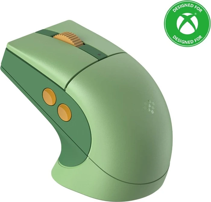 8BitDo Retro R8 Mouse mit Ladestation, Forest Wonder, grün, USB/Bluetooth