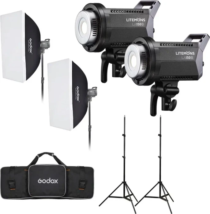 Godox 2-Light Set Litemons LA150D-K2