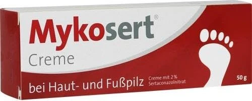 Mykosert Creme bei Haut- und Fußpilz, 50 g