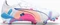 Puma Ultra 5 Ultimate Volume UP FG puma white/luminous blue/poison pink/fizzy melon Vorschaubild