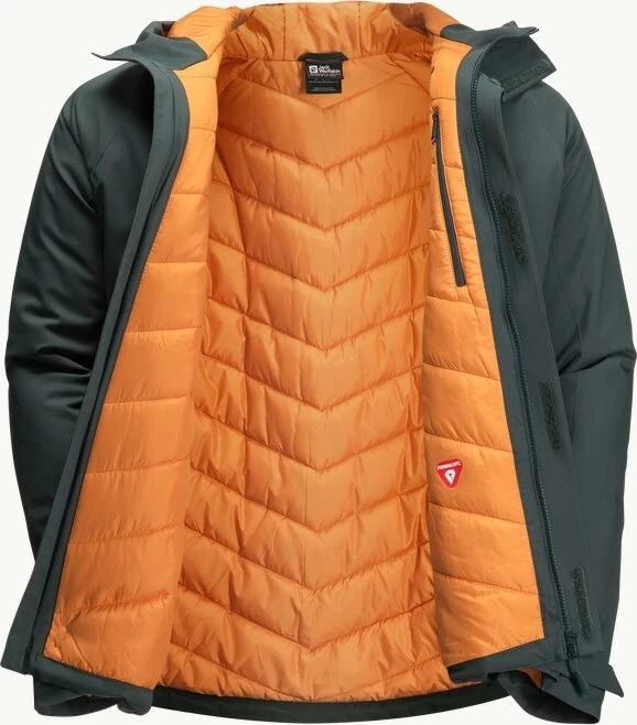 Jack Wolfskin Troposphere Ins Funktionsjacke black olive (Herren)