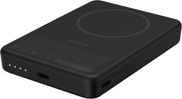 Belkin BoostCharge Slim Magnetic Power Bank with Qi2 (15W) 10K schwarz