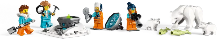 LEGO City - Arktis-Schneepflug mit mobilem Labor