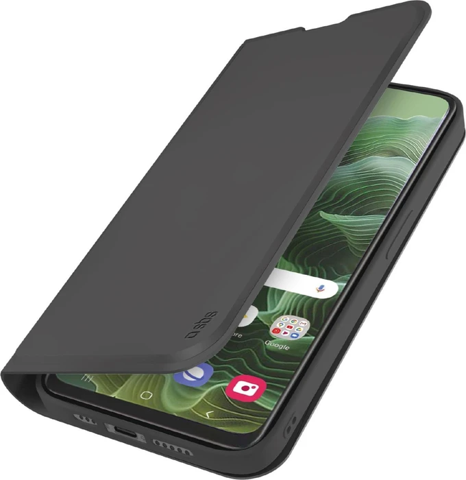 SBS Mobile Wallet Smooth für Motorola Moto G35 schwarz