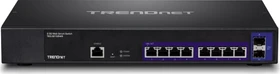 TRENDnet TEG Desktop 2.5G Smart Switch, 8x RJ-45, 2x SFP+