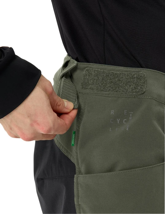 Vaude Qimsa II Light Softshell Fahrradhose lang khaki (Herren)