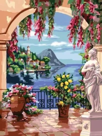 Ravensburger Malen nach Zahlen Lago Maggiore