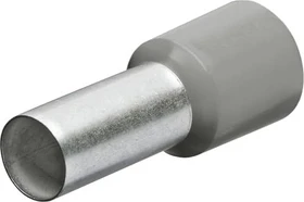 Knipex Aderendhülsen mit Kunststoffkragen 4mm² grau 200 Stück