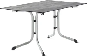 Sieger Boulevard Polytec Klapptisch 140x90cm graphit/beton hell