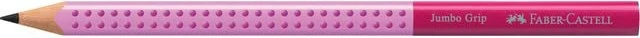Faber-Castell Two Tone Jumbo Grip Bleistift B graphit, rosa