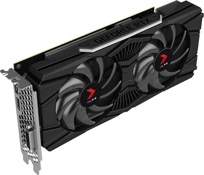 PNY GeForce RTX 2060 XLR8 Gaming OC Twin Fan, 6GB GDDR6, DVI, HDMI, DP