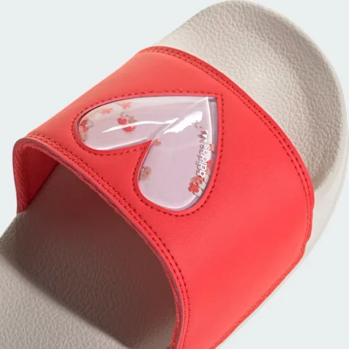 adidas Lite Adilette bright red/clear pink/wonder clay