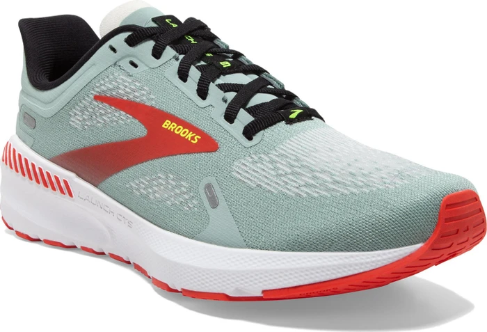 Brooks Launch GTS 9 blue surf/black/cherry tomato (Damen)