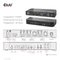 Club 3D DisplayPort/HDMI KVM-Switch for Dual DisplayPort 4K 60Hz, 2-fach Vorschaubild