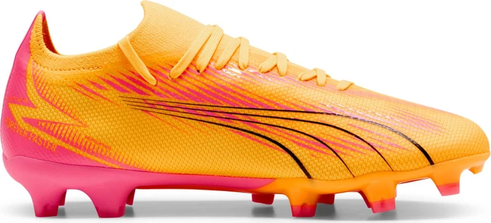 Puma Ultra Match FG/AG sun stream/puma black/sunset glow (Damen)
