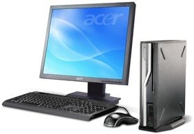 Acer Veriton L670G, Core 2 Duo E8400, 2GB RAM, 320GB HDD