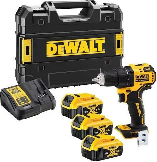 DeWalt DCD708P3T Akku-Bohrschrauber inkl. Koffer + 3 Akkus 5.0Ah