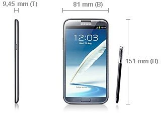 Samsung Galaxy Note 2 N7100 32GB mit Branding