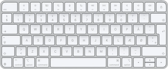 Apple Magic Keyboard (USB-C), weiß/silber, USB/Bluetooth, DK