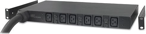 APC Basic Rack PDU, 1HE, 6-fach, 32A/400V, 2.44m