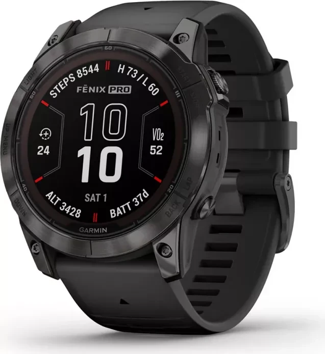 Garmin Fenix 7X Pro Sapphire Solar black/carbon grey