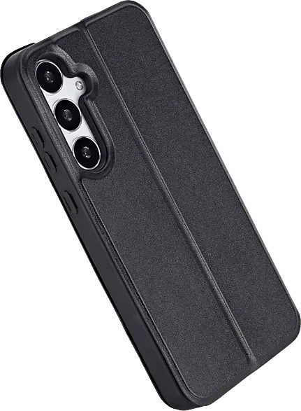 ISY Bookcover für Samsung Galaxy S25 schwarz