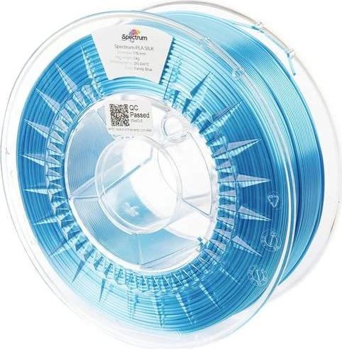 Spectrum Silk PLA, Candy Blue, Spule, 1.75mm
