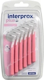Dentaid Interprox Plus Interdentalbürste nano rosa, 6 Stück